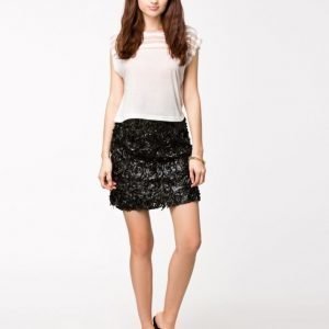 Club L 3D Floral Skater Skirt