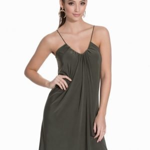 Club L Essentials Cami Swing Dress Khaki