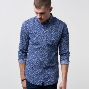 Clubs and Spades Robert Flowerprint Shirt