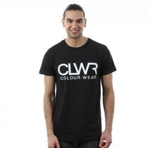 Colour Wear Clwr Clwr Tee T-paita Musta