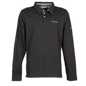 Columbia FIELDS OF GREY LONG SLEEVE POLO pitkähihainen poolopaita