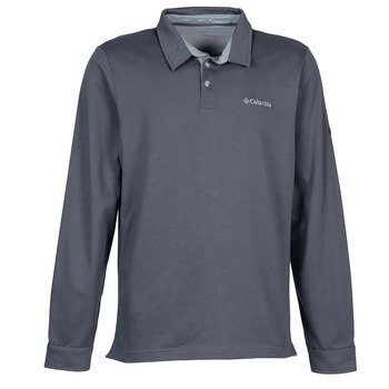 Columbia FIELDS OF GREY LONG SLEEVE POLO pitkähihainen poolopaita