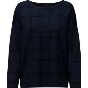 Coster Copenhagen Check Knit Top neulepusero