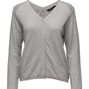 Coster Copenhagen Knit Cardigan W. V-Front And Back neuletakki