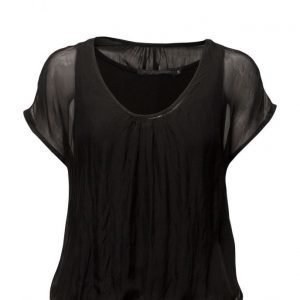 Coster Copenhagen Silk/Jersey T-Shirt lyhythihainen pusero