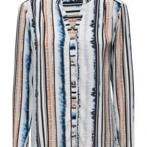 Coster Copenhagen Stripe Print Shirt pitkähihainen pusero