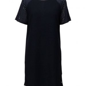 Coster Copenhagen Sweat Dress W. Lace Sleeves lyhyt mekko