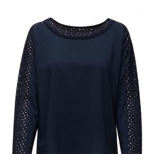 Coster Copenhagen Top W. Lace Upper Arm pitkähihainen pusero