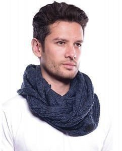 Cosy Tube Scarf Navy