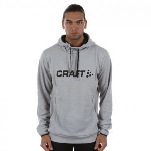 Craft Logo Hood Huppari Harmaa / Musta