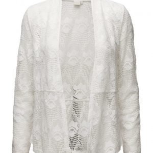 Cream Lianna Lace Cardigan neuletakki