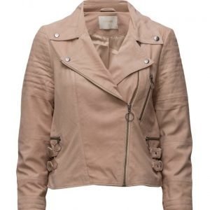 Cream Marion Suede Bikerjacket nahkatakki