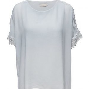 Cream Sina Ss Blouse lyhythihainen pusero