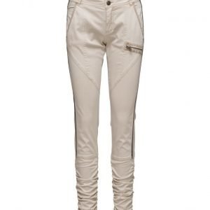 Cream Viola Pants- Lily skinny housut