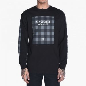 Crooks & Castles Spotted Bandusa Long Sleeve Tee