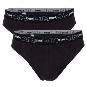 DIM Mens Underwear Coton S Brief B 2 pakkaus