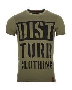 DISTTURB Block Tee Green
