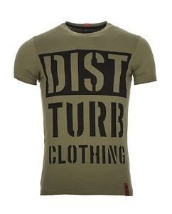 DISTTURB Block Tee Green