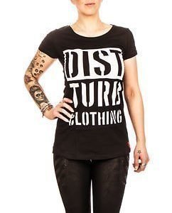 DISTTURB Block Women Tee Black