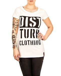 DISTTURB Block Women Tee White