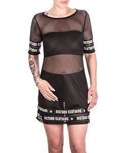 DSTRB Mesh Dress Black