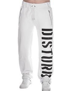 DSTRB Sweat Pants White