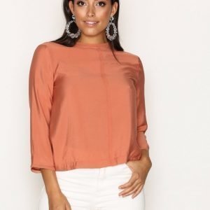 Dagmar Kay Top Pusero Terracotta