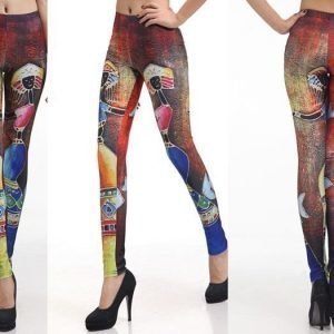 Dancing woman leggings tights