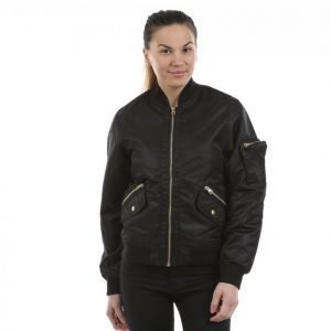 Dbrand Golden Zipper Bomber Jacket Takki Musta