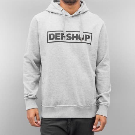 DefShop Huppari Harmaa