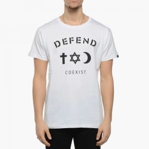 Defend Paris Defend Coexist Tee White