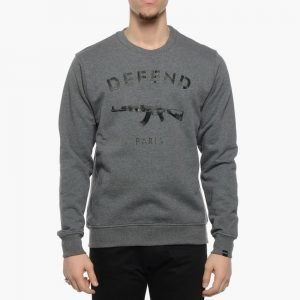 Defend Paris Defend Paris Crew Grey