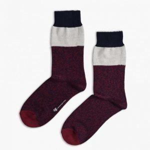 Democratique Socks Relax Block Knitted Socks