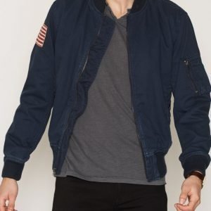 Denim & Supply Ralph Lauren Bomber Lined Jacket Takki Navy