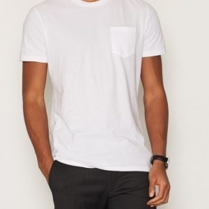 Denim & Supply Ralph Lauren Pocket Crew Short Sleeve T-shirt T-paita White