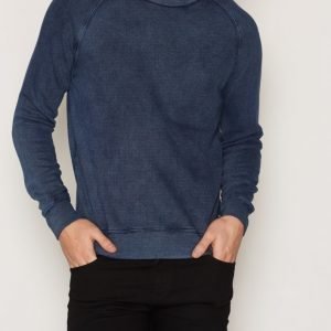 Denim & Supply Ralph Lauren Raglan Crew Long Sleeve Knit Pusero Indigo