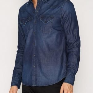 Denim & Supply Ralph Lauren Sawtooth Wes Kauluspaita Denim