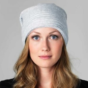 Design House Stockholm Pleece Beanie Myssy Vaaleanharmaa