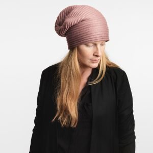 Design House Stockholm Pleece Beanie Myssy Vaaleanpunainen