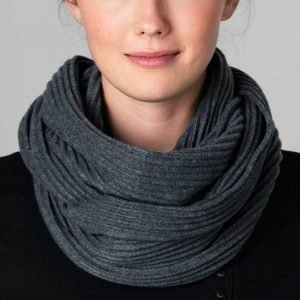 Design House Stockholm Pleece Snood Kaulahuivi Tummanharmaa