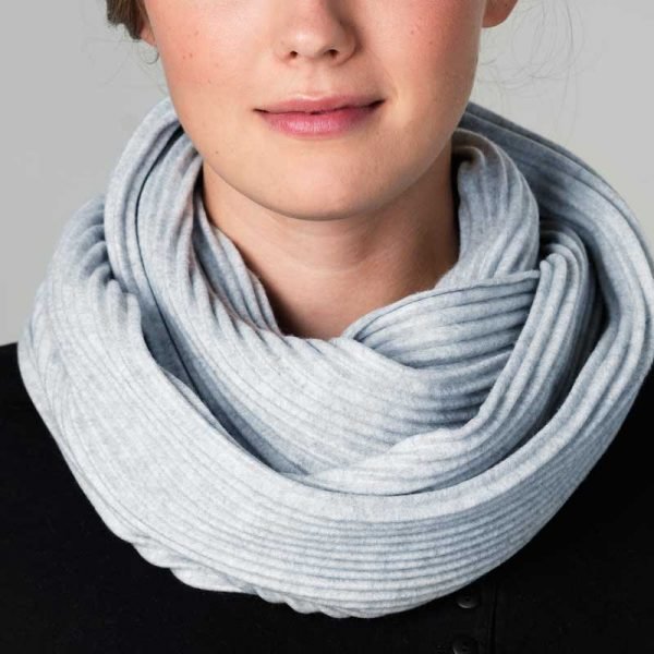 Design House Stockholm Pleece Snood Kaulahuivi Vaaleanharmaa