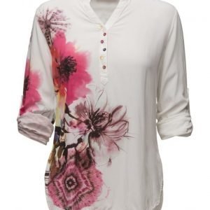 Desigual Blus Butterfly pitkähihainen pusero