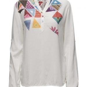 Desigual Blus Cotton pitkähihainen pusero