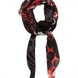 Desigual Foulard Rectangle Kisses huivi