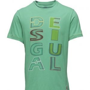 Desigual Ts Inked lyhythihainen t-paita