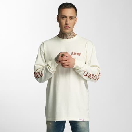 Diamond Pitkähihainen Paita Beige