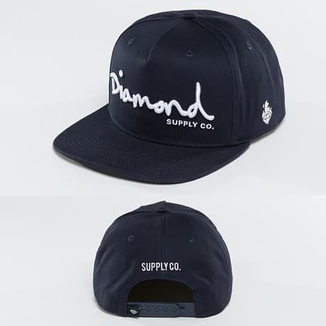 Diamond Snapback Lippis Sininen