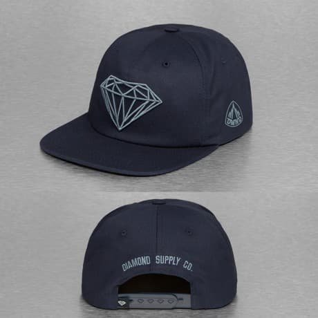 Diamond Snapback Lippis Sininen