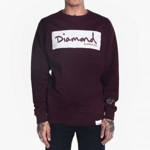 Diamond Supply Co. Radiant Box Logo Crewneck