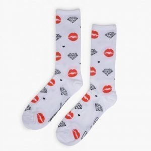 Diamond Supply Co. x Marilyn Monroe Lips Hi Socks